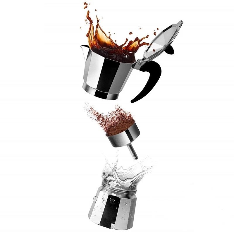 قهوه جوش اسپرسو ساز دستی مدل 3 cup
