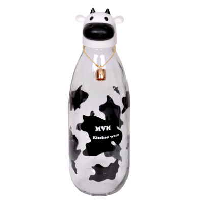 بطری مدل شیر طرح گاو